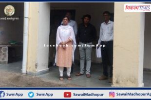Inspection of the district jail and took stock of the arrangements in sawai madhopur