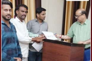 Memorandum submitted regarding the demand for treatment of lumpy skin disease cows in sawai madhopur