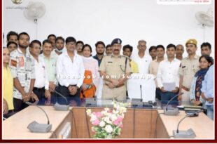 Mobiles worth RS 5 lakhs stolen were returned to the owners in sawai madhopur