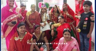 Mother Shakti celebrated Radha Ashtami with pomp in sawai madhopur