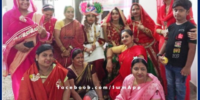 Mother Shakti celebrated Radha Ashtami with pomp in sawai madhopur