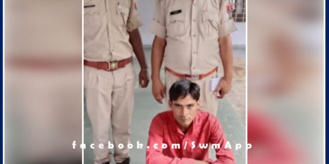 Naresh meena, aide of the main accused who opened fire on the businessman, arrested