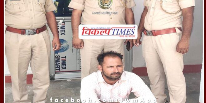 Police arrested accused absconding for 10 months in the case of cow smuggling in bamanwas