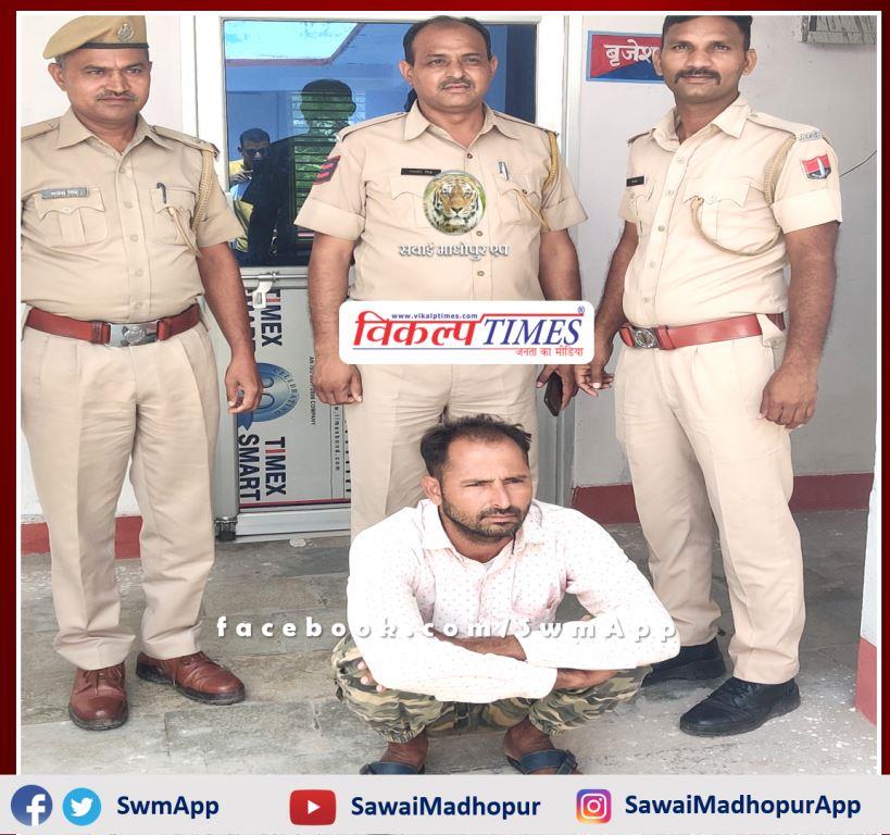 Police arrested accused absconding for 10 months in the case of cow smuggling in bamanwas