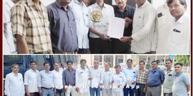 Rajasthan Teachers and Panchayati Raj Employees Union submitted a memorandum to the Chief Minister in sawai madhopur