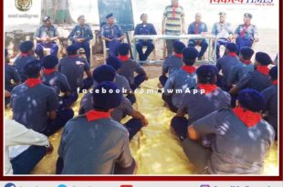 Scout Guide Unit Leader Inspected Basic Course Camp in sawai madhopur