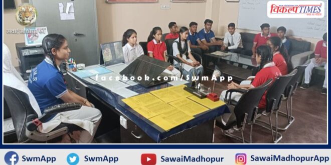 Teacher's Day celebrated in Model School Surwal Sawai madhopur