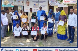 Under the Rajiv Gandhi Rural Olympics 2022, the sports boom in the Sawai Madhopur
