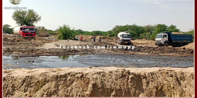 3000 tonnes of illegal gravel stock destroyed in bonli