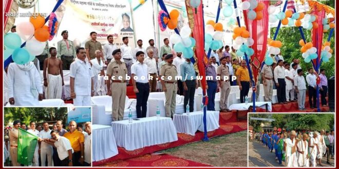 All religion prayer meeting held at Police Line Ground sawai madhopur on Gandhi Jayanti