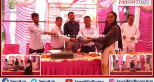 Awareness program on public welfare schemes organized in Badolas sawai madhopur