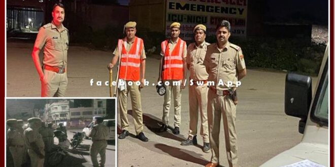 Challans deducted for 30 vehicles under special campaign in sawai madhopur