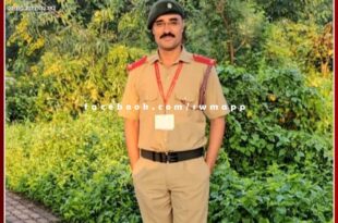 Dr. Musavvir Ahmed honored in pg college sawai madhopur