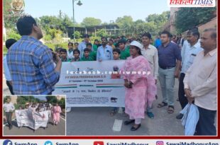Fit India Freedom Run 3.0 programme organized in sawai madhopur