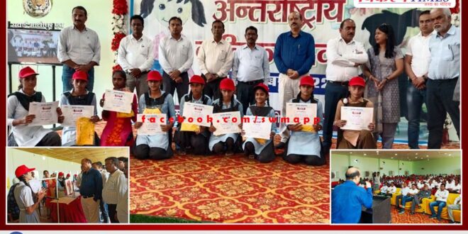 Girl Child fair organized on International Girl Child Day in sawai madhopur
