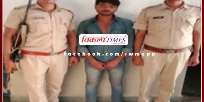 One arrested for carrying illegal desi liquor in sawai madhopur