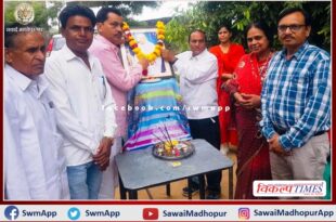 Painting and seminar organized under Gandhi week in sawai madhopur