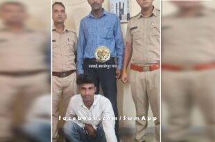 Police arrested accused of blind murder in sawai madhopur