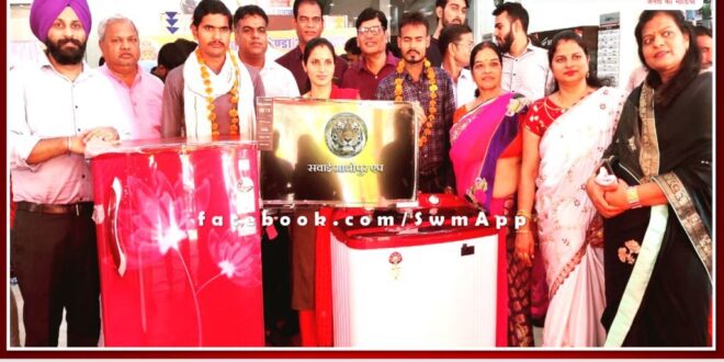 Program organized on completion of 4 years of Ranthambore Honda Sawai Madhopur