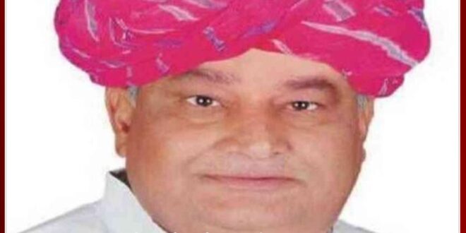 Rajya Sabha MP Dr. Kirodilal Meena in Sawai Madhopur