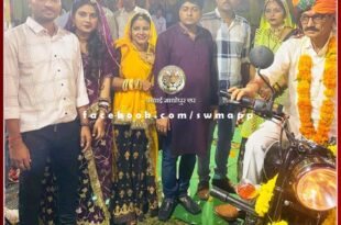 Sons gifted bullet motorcycle on father's retirement