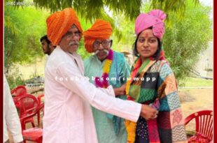 Vandana Meena, the daughter of a small village in Sawai Madhopur district, became an IAS officer