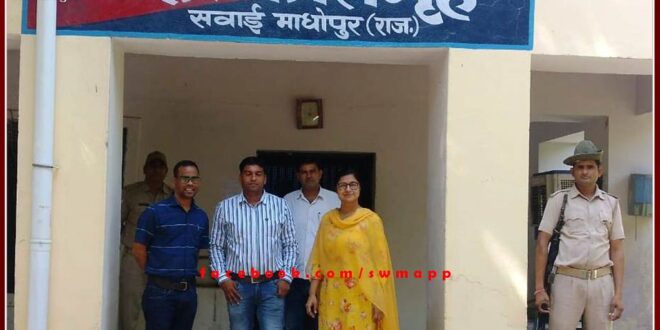 Weekly inspection of the district jail took stock of the arrangements in sawai madhopur