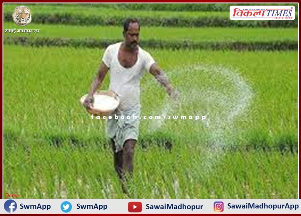 11 thousand bags of urea fertilizer will reach the Sawai Madhopur district tomorrow
