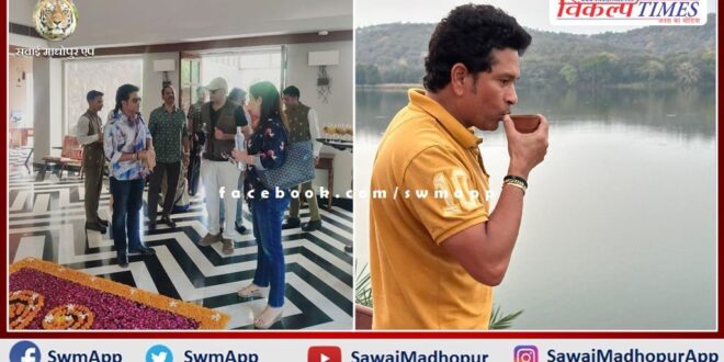 Bharat Ratna Sachin Tendulkar on Ranthambore tour
