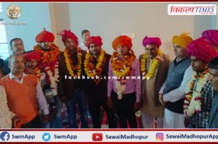 Dinesh Anda became the District President of Patwar Sangh