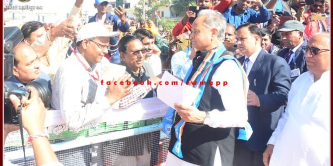 IFWJ submitted a memorandum to the Chief Minister Ashok Gehlot demanding a journalist protection law