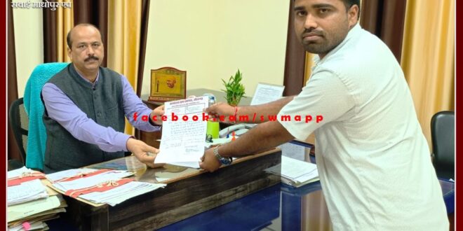 Memorandum submitted regarding the demand to release water in the canal of Dheel dam