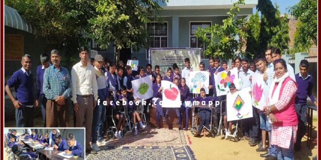 Organizing programs for disabled children in sawai madhopur