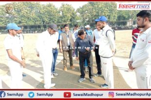 PG college Sawai Madhopur team's winning start