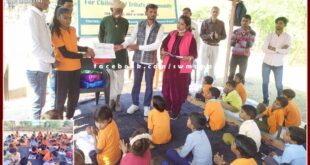 Painting competition organized on the topic Biodiversity of Ranthambore National Park