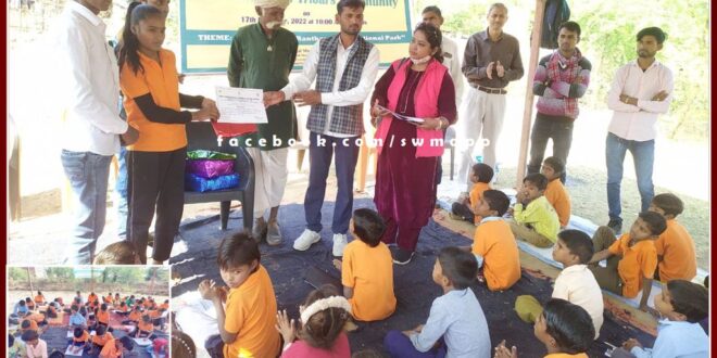 Painting competition organized on the topic Biodiversity of Ranthambore National Park