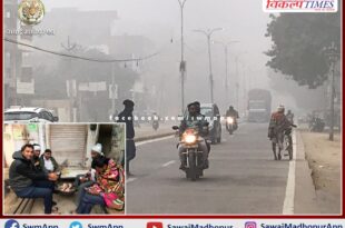 At the end of the year, winter is in full swing in Sawai Madhopur