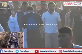Bharat Jodo Yatra enters Dausa district from Sawai Madhopur