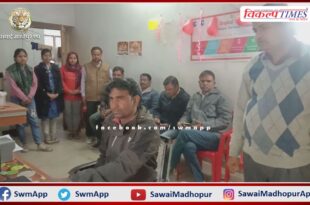 CDEO and ADPC inaugurated Aadhaar Seva Kendra in sawai madhopur