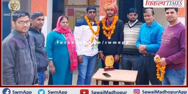 Congratulations to the winning student in the district level race competition in bharatpur