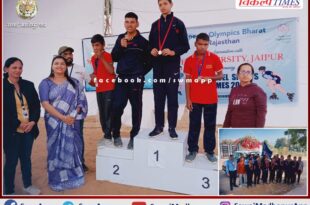 Divyang children won gold medal in state level special Olympic sports competition in jaipur