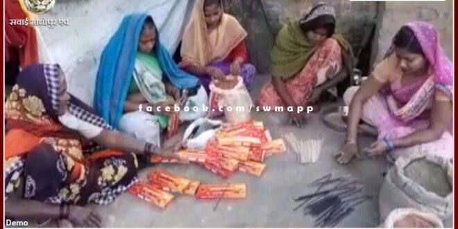 Free training on making incense sticks and incense sticks in bonli