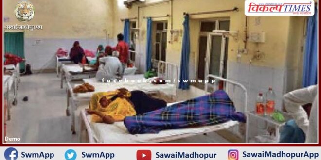 Medical department came into action for vomiting and diarrhea patients