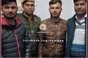 Police arrested two accused of kidnapping in malarna dungar sawai madhopur