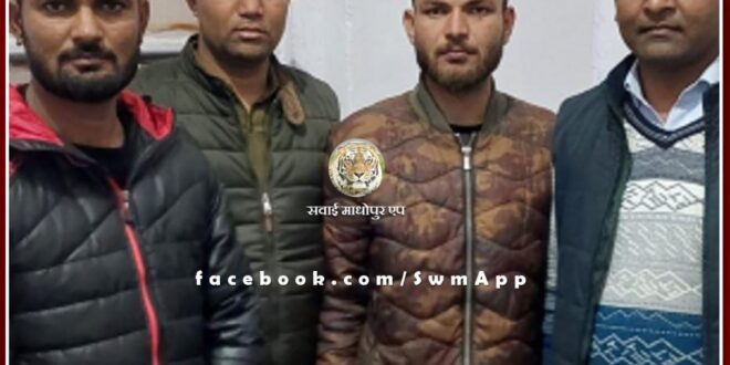 Police arrested two accused of kidnapping in malarna dungar sawai madhopur