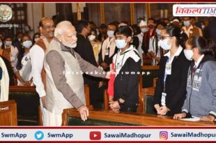 Prime Minister Narendra Modi and Speaker of Lok Sabha OmBirla interacted with the student of Kota