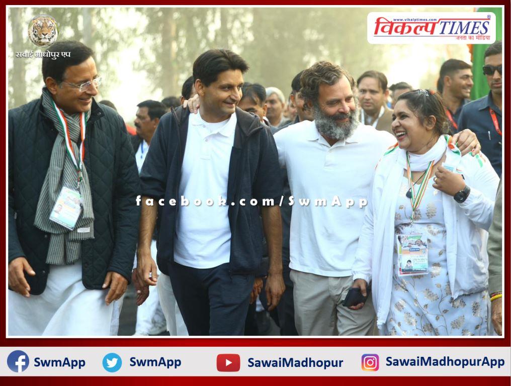 Rahul Gandhi's Bharat Jodo Yatra reaches Haryana