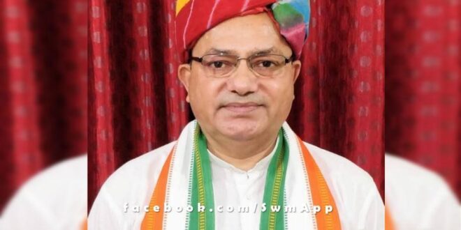Sawai Madhopur Dr. Madhu Mukul Chaturvedi will be honored in Gandhi Nagar Gujarat