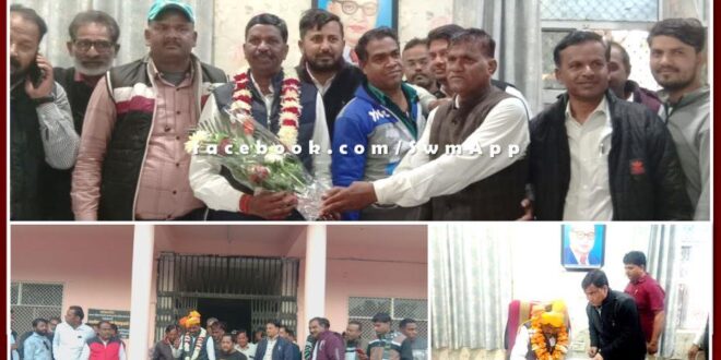 Sawai Madhopur nagar parishd Chairman vimal chand mahavar took charge after two months
