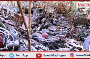 Vehicle seized in police station converted into junk